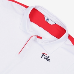 Fila Golf Made Of Erie - Miesten Poolopaita - Valkoinen | FI-87665